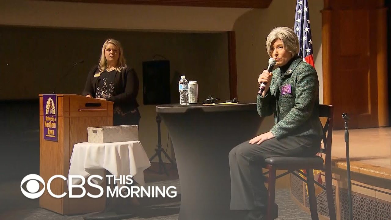 Sen. Joni Ernst speaks about ex-husband's alleged abuse