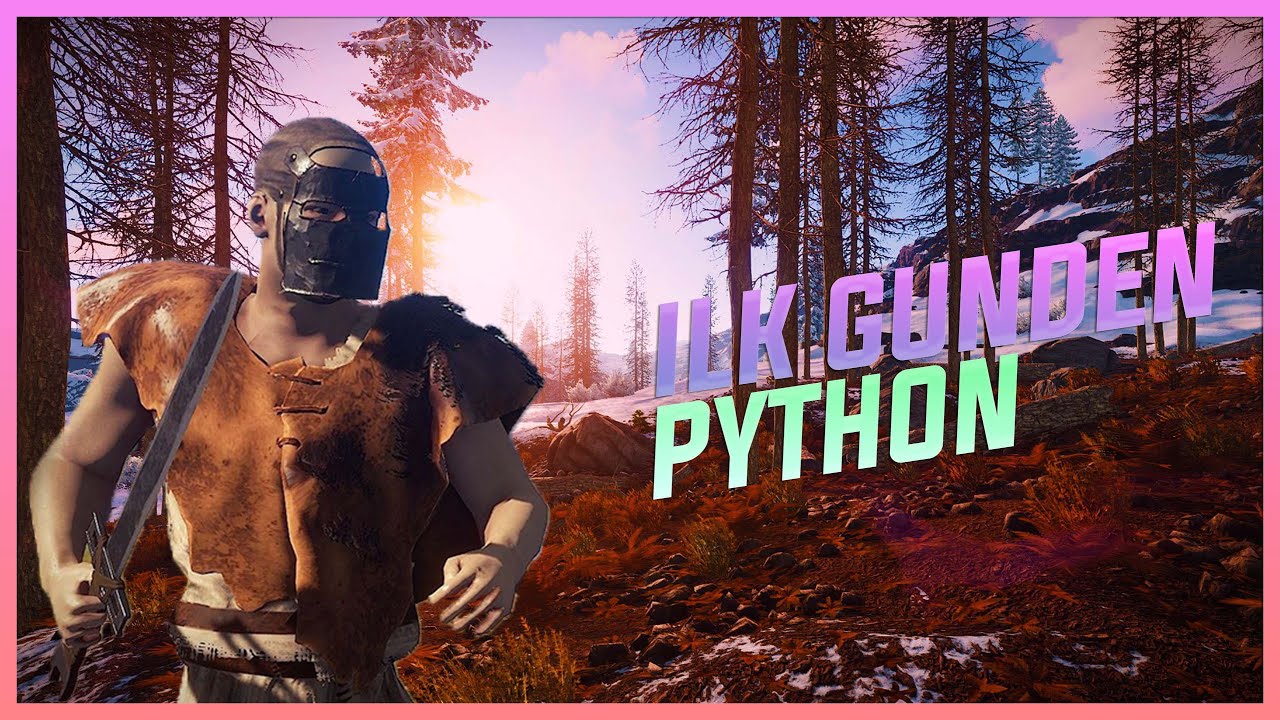 RUST TÜRKÇE | İLK BÖLÜMDEN PYTHON | BÖLÜM 1