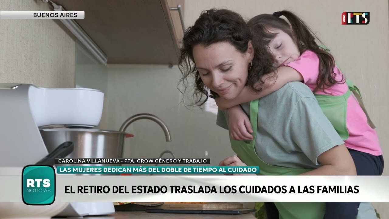 TECHO DE CRISTAL, BRECHA SALARIAL Y CUIDADOS | NOTA A CAROLINA VILLANUEVA DE GROW | RTS MEDIOS