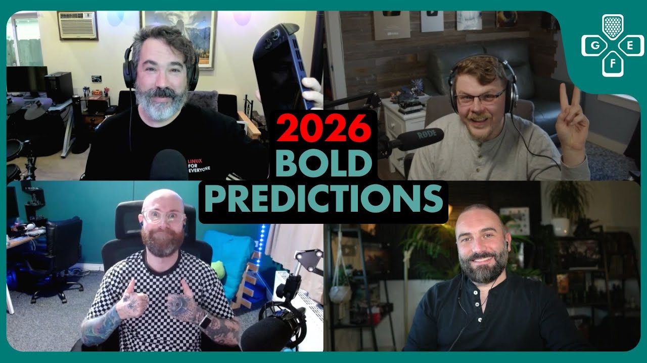 BOLD Linux Gaming Predictions For 2026! | GAMES FOR EVERYONE