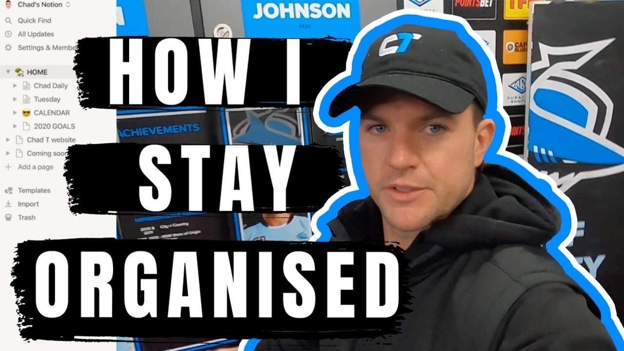 HOW I STAY ORGANISED!