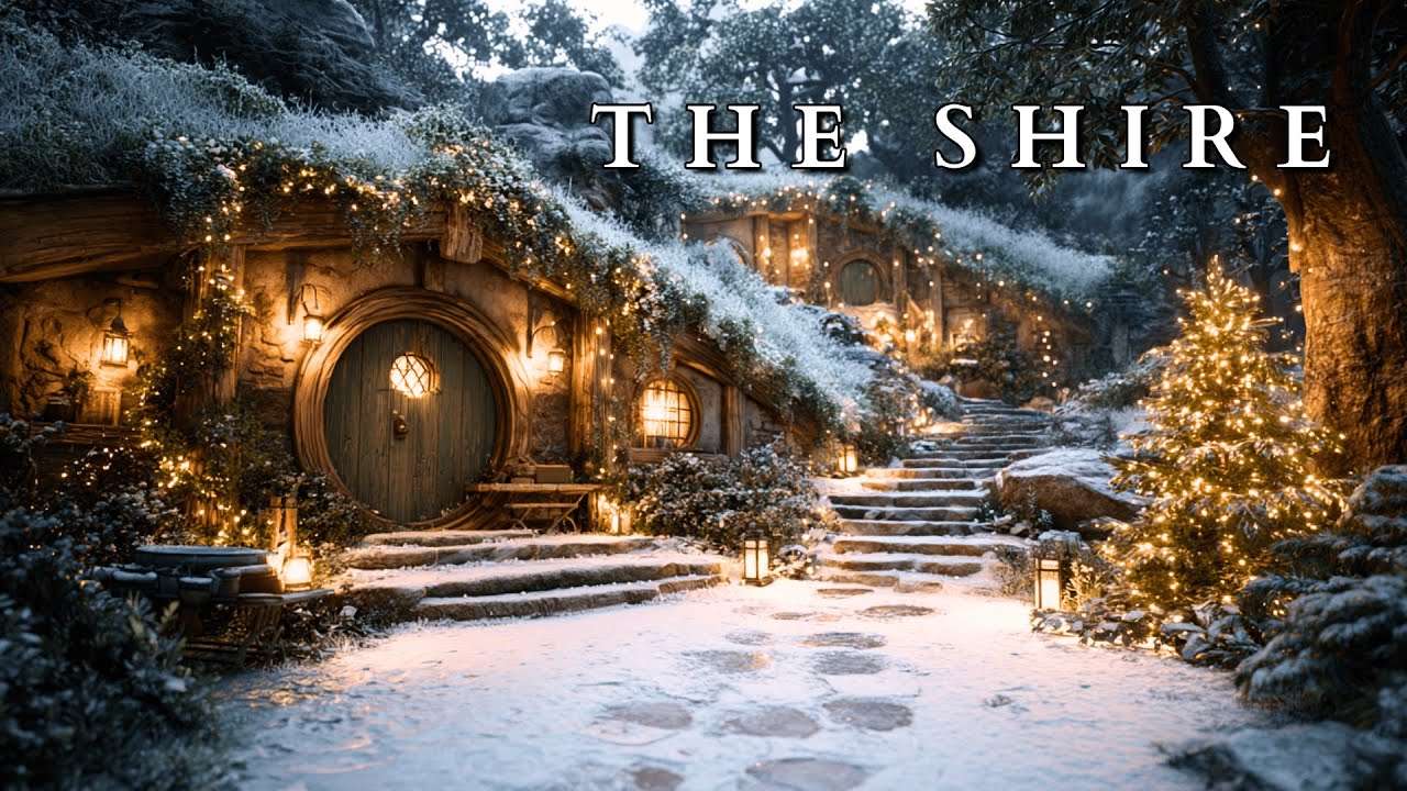The Hobbit Christmas Playlist - Cozy Fantasy Celtic Ambience