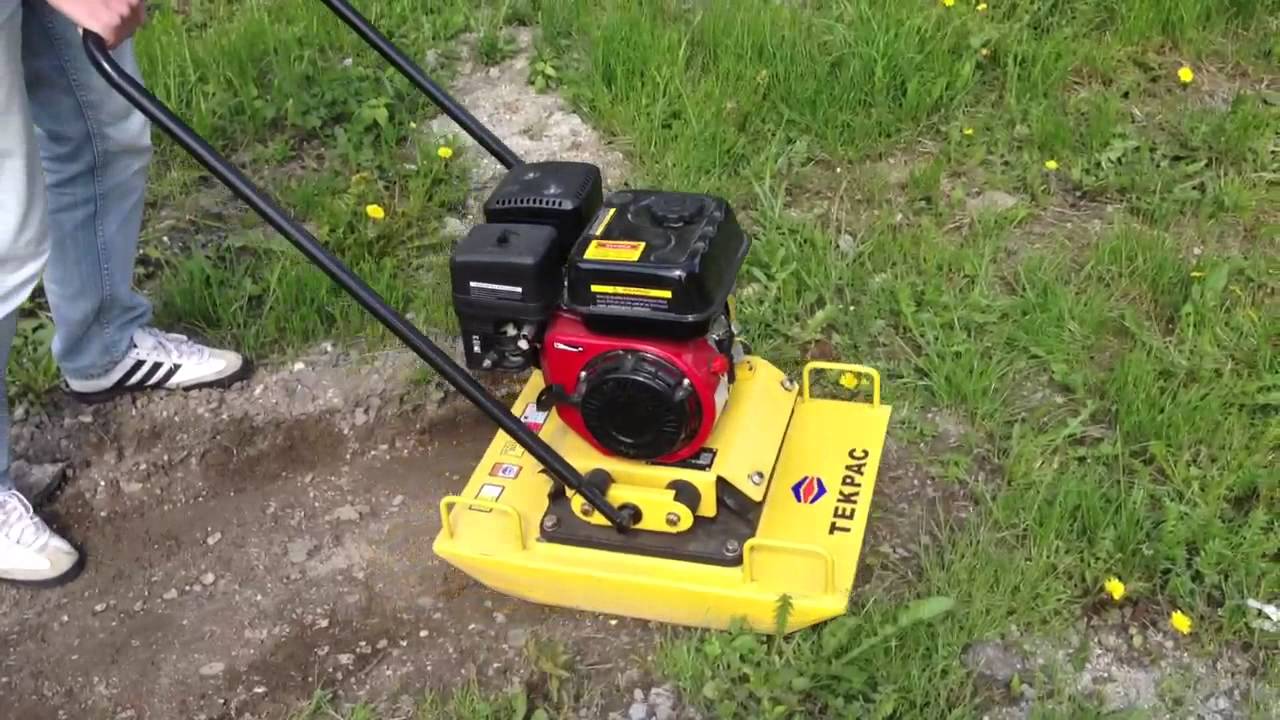 Vibrační deska TEKPAC MS100, Plate compactor TEKPAC MS100