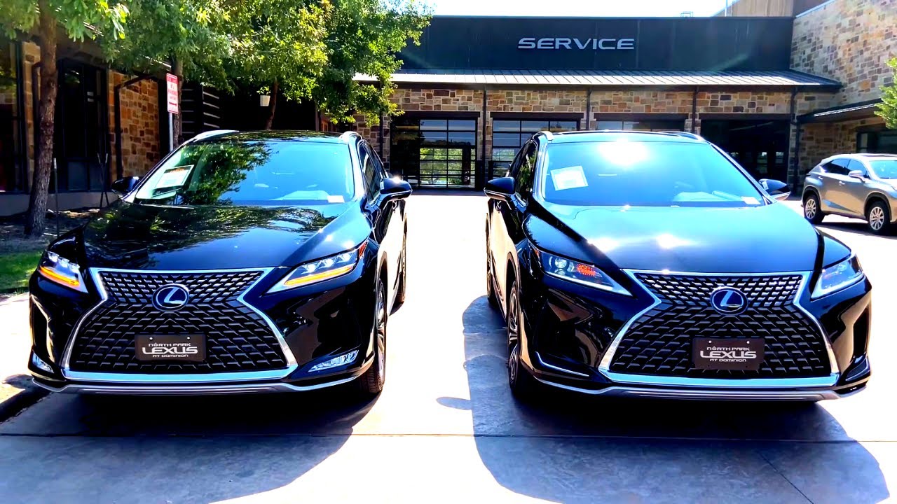 2021 Lexus RX350 Luxury Vs Premium Model Comparison