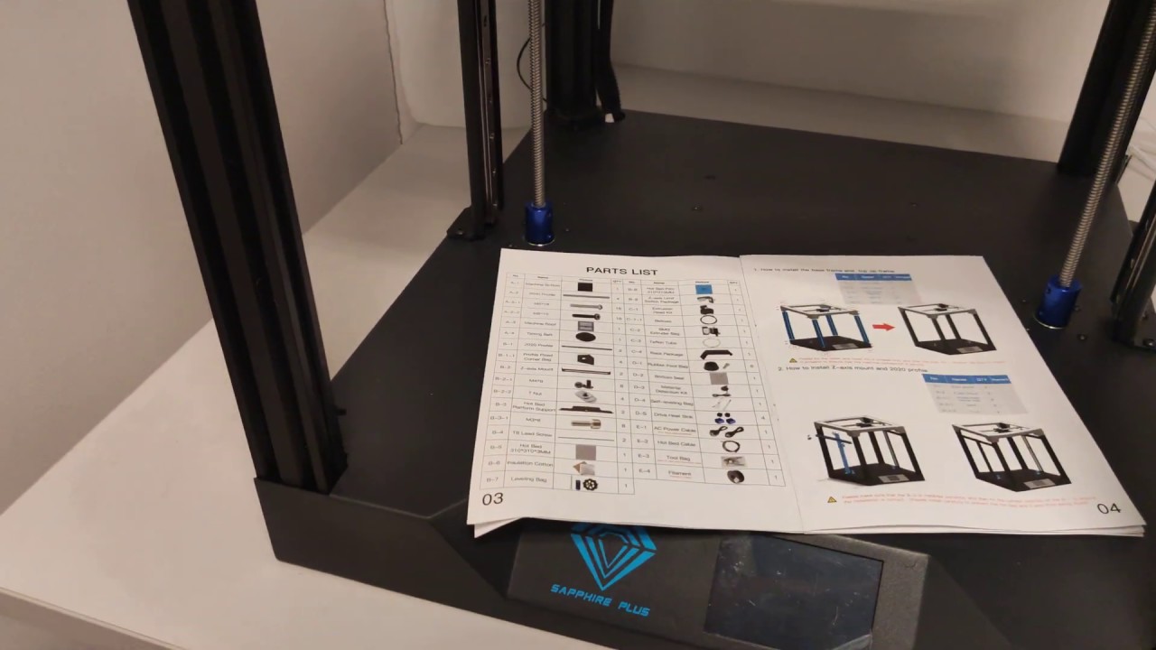 Two Trees Sapphire Plus, 3D printer... Honest Review
