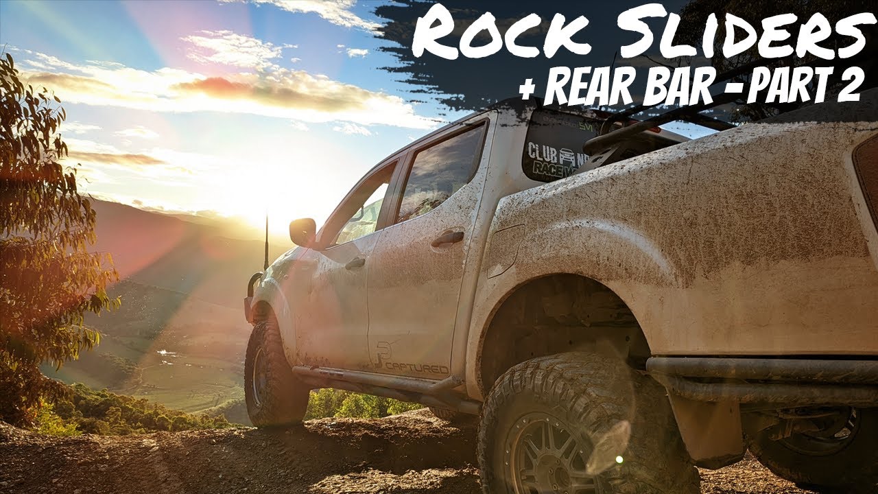 Custom NP300 Rock Sliders + Rear Bar Mod PT2 #SHEDSESSIONS