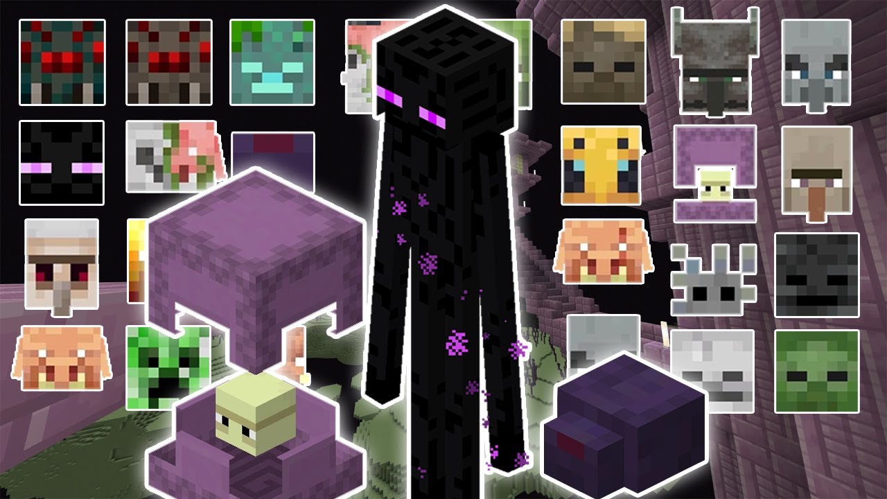 END TEAM VS 3 OF EVERY MOB | MINECRAFT