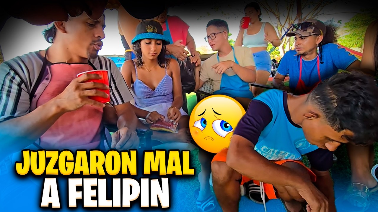 Querian sacar a Felipin del grupo porque no lo habian visto ayudando. Lo juzgaron mal.