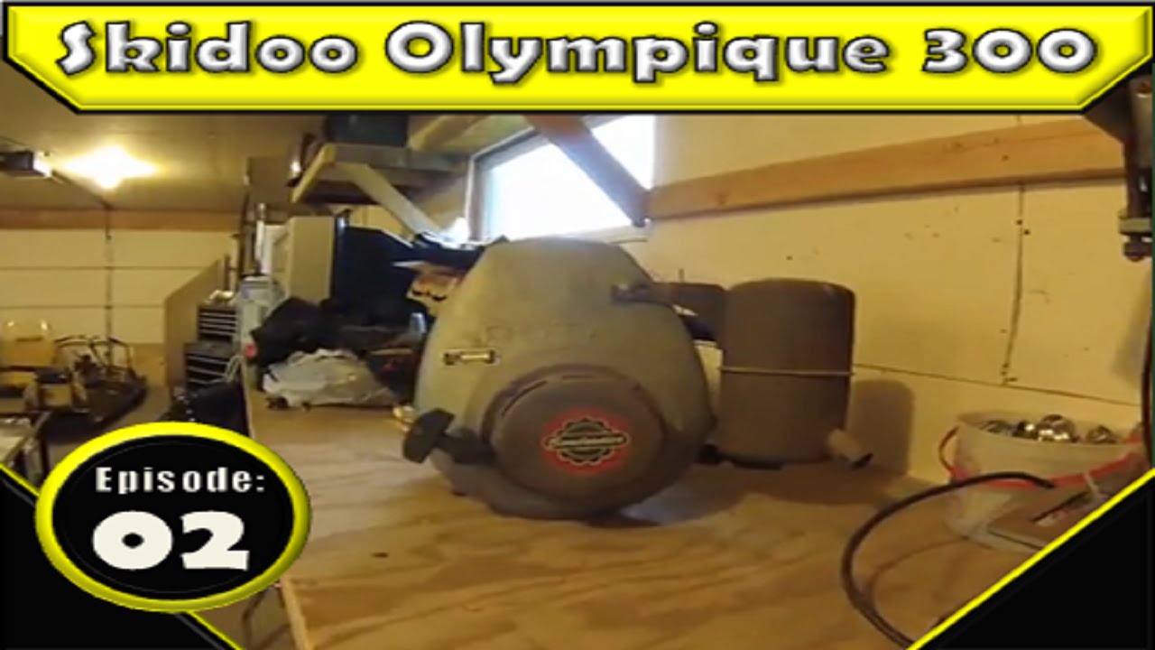 1968 Ski-Doo Super/Olympique Engine Disassembly: Part 1
