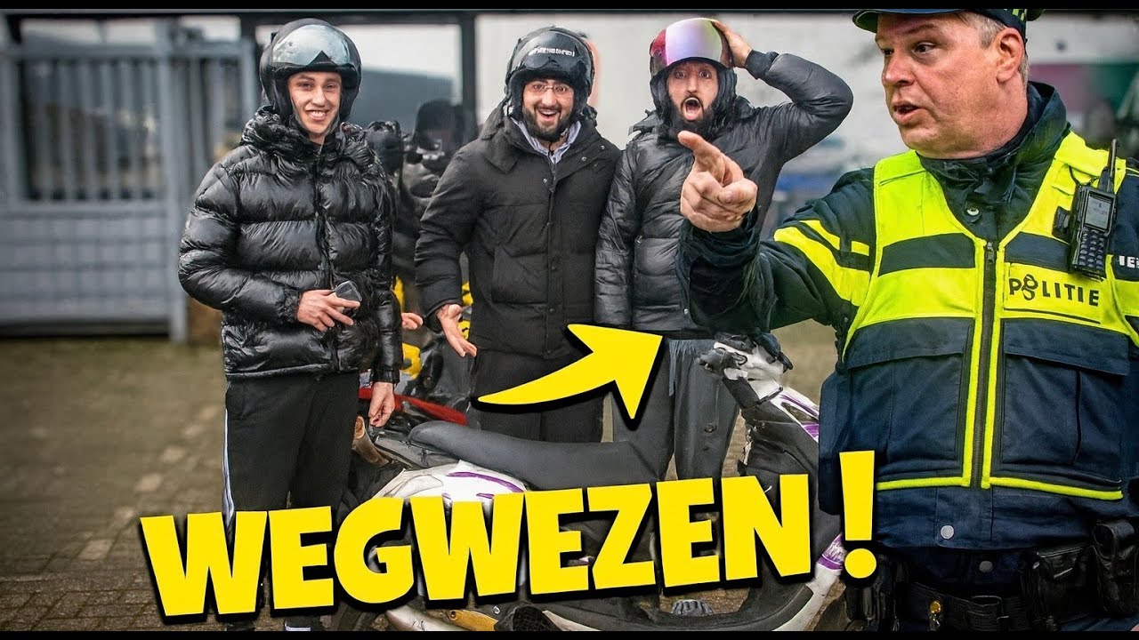 Handhaving Word Weg Gestuurd Op Scooter Meeting?! #vlog2
