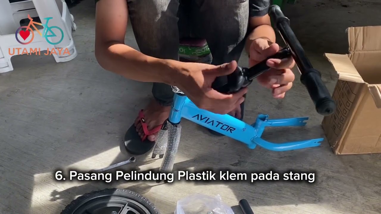 Tutorial Merakit Pushbike Aviator Seri 7901 