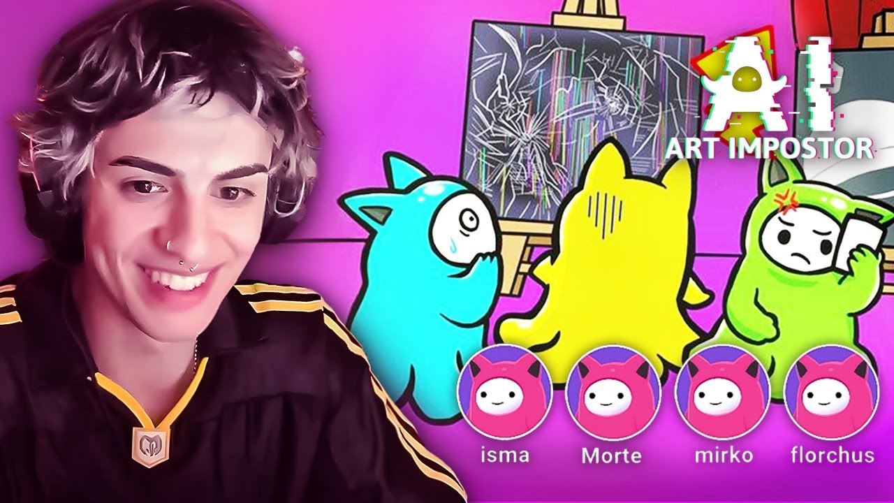UN IMPOSTOR ENTRE NOSOTROS 🎨🖌️ BAUTI, ISMA, MORTE, MIRKO & FLOR juegan AI: Art Impostor