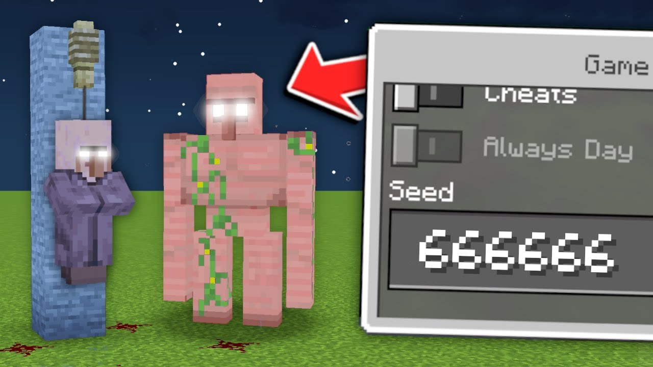 NAJDZIWNIEJSZE SEEDY w MINECRAFT które NISZCZĄ MÓZG! *zakazane*