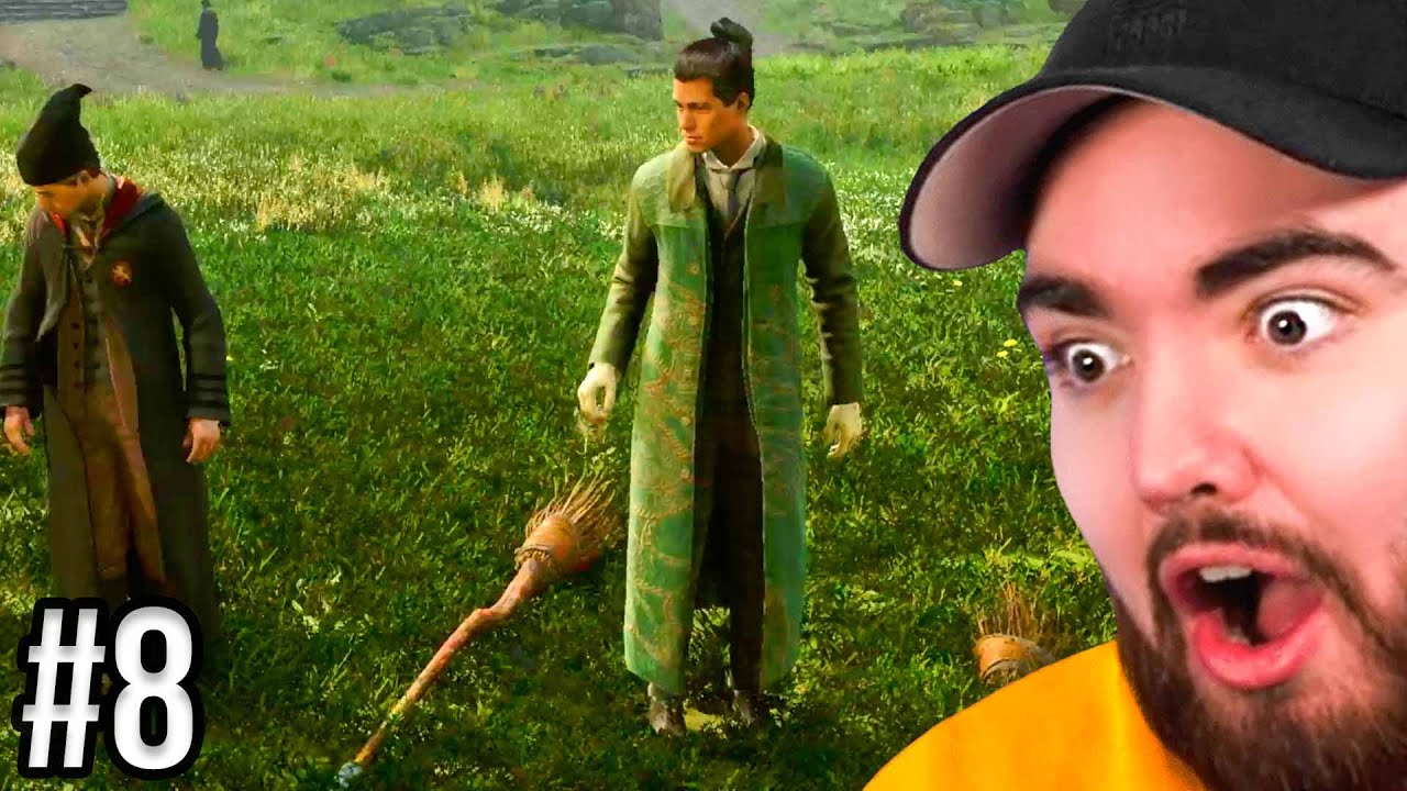 Randolph Learns How To Fly A Broom - Hogwarts Legacy Part 8