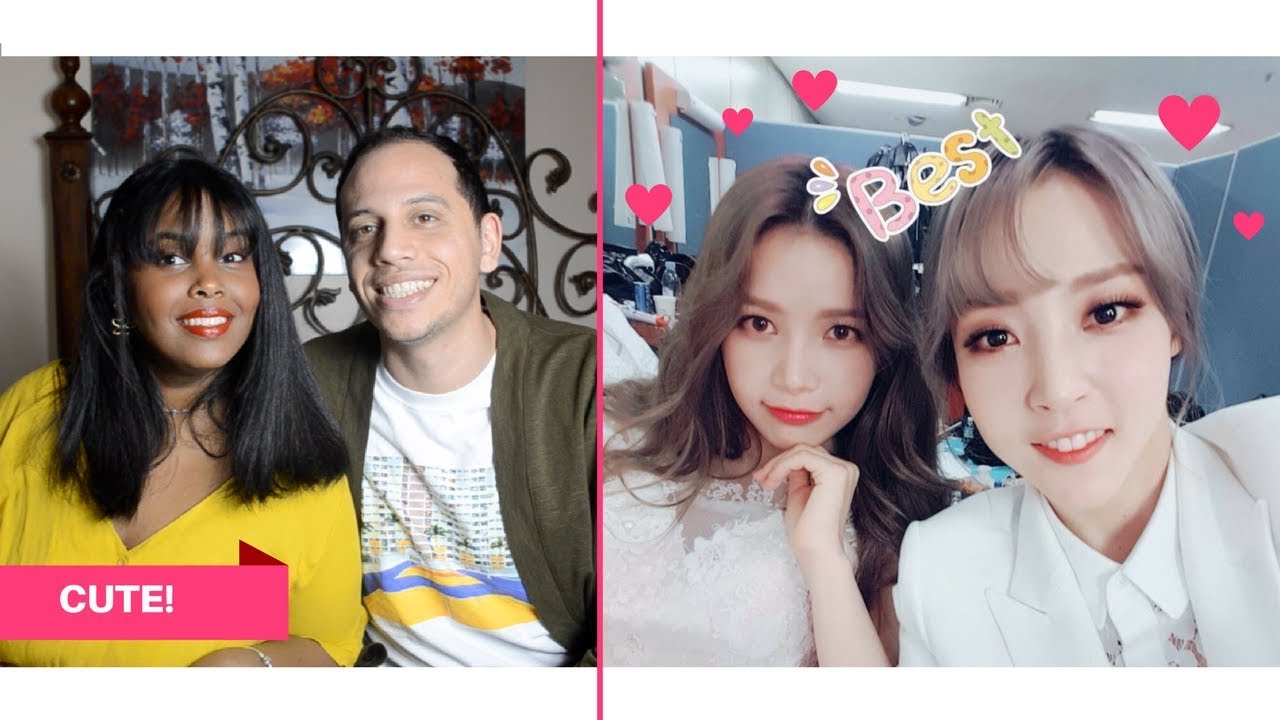 MOONBYUL AND SOLAR: AN ACTUAL MARRIED COUPLE REACTION (MAMAMOO REACTION)