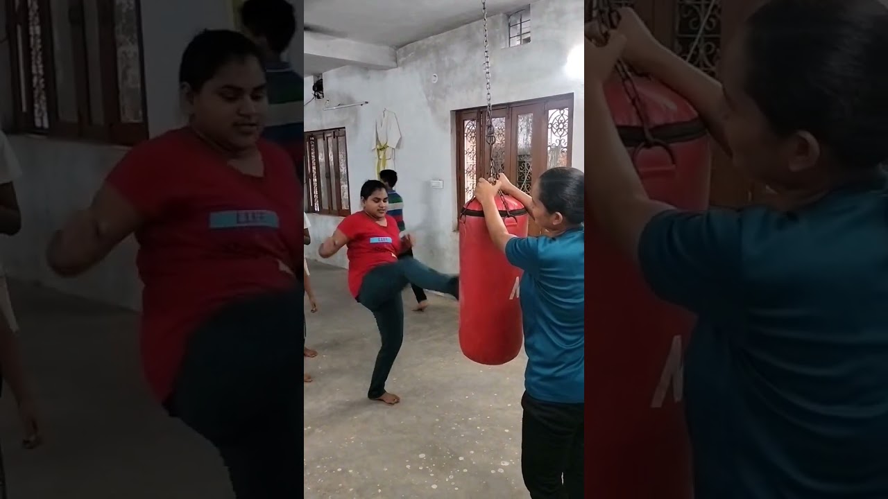 koi samne se Marne aye to use kick kaise mare  karate motivational 