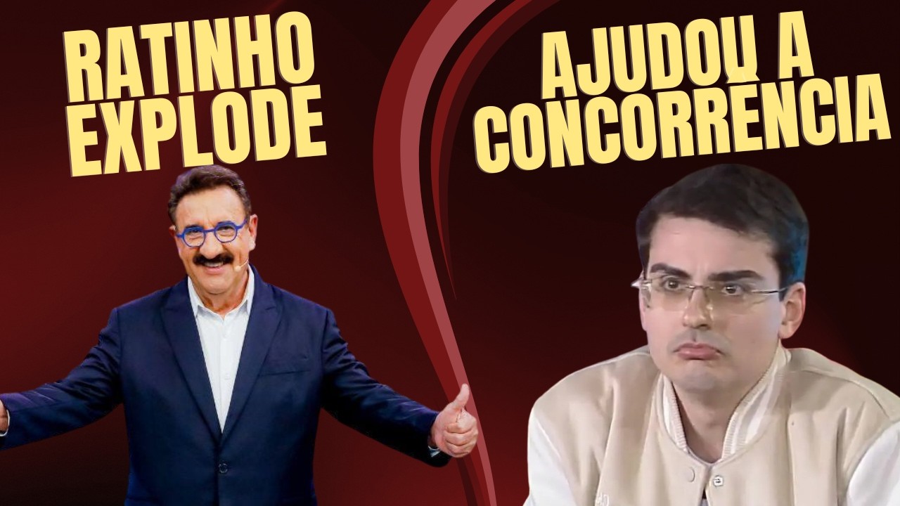 Dudu Camargo viraliza ao ajudar repórter rival | Ratinho Livre explode na audiência
