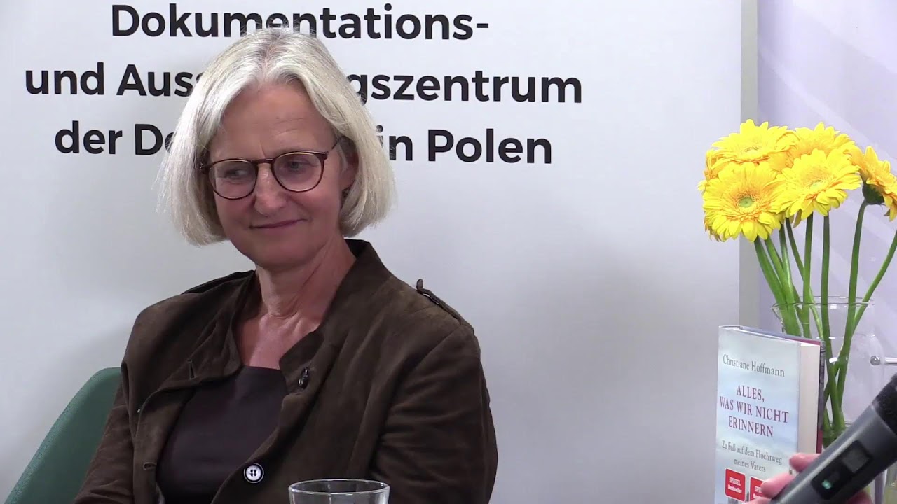 Buchvorstellung „Alles, was wir nicht erinnern... von Christiane Hoffmann