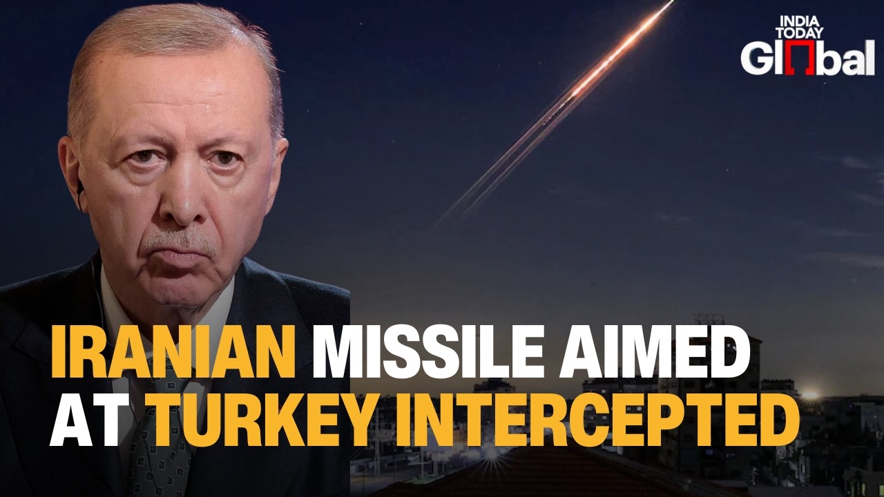 Iran Fires Ballistic Missile Toward Turkey, NATO Air Defences Intercept | #Turkey #Iran #Nato #USA
