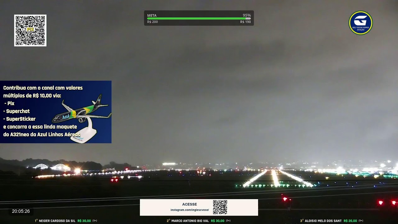 SBGR 28 LIVE - Aeroporto Internacional de São Paulo AO VIVO - GRU Airport - 26/02 Manhã
