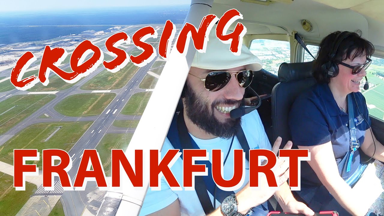 Crossing Frankfurt Airport's Control Zone with a Cessna 172