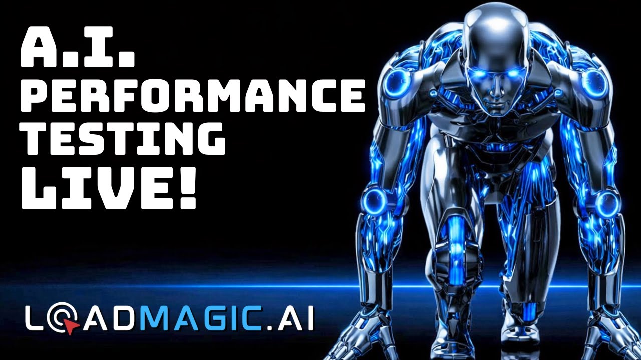 AI Performance Testing LIVE - LoadMagic.ai Agents turn HAR file into working JMeter script!