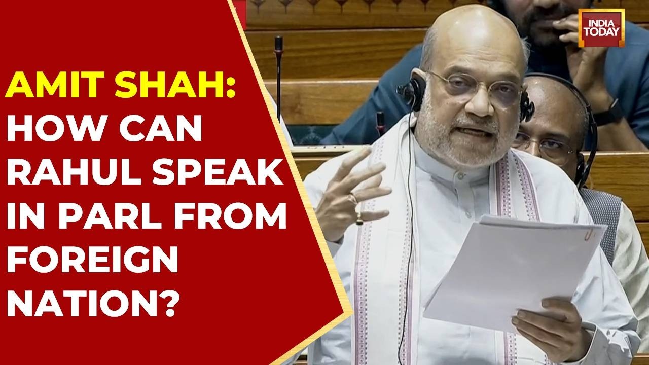 Lok Sabha Debate: Home Minister Amit Shah Defends Govt On China Border, Attacks Congress Record