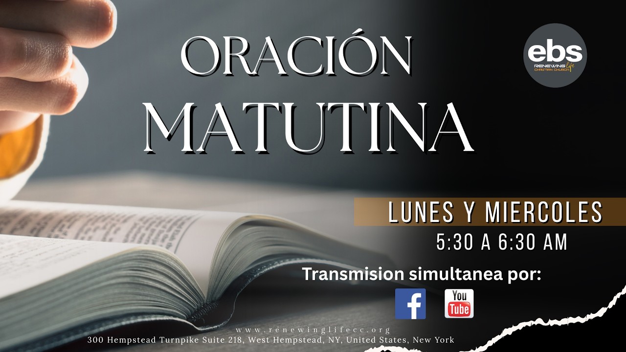 Oraci&oacute;n Matutina | Pastora: Zaida Lagunas