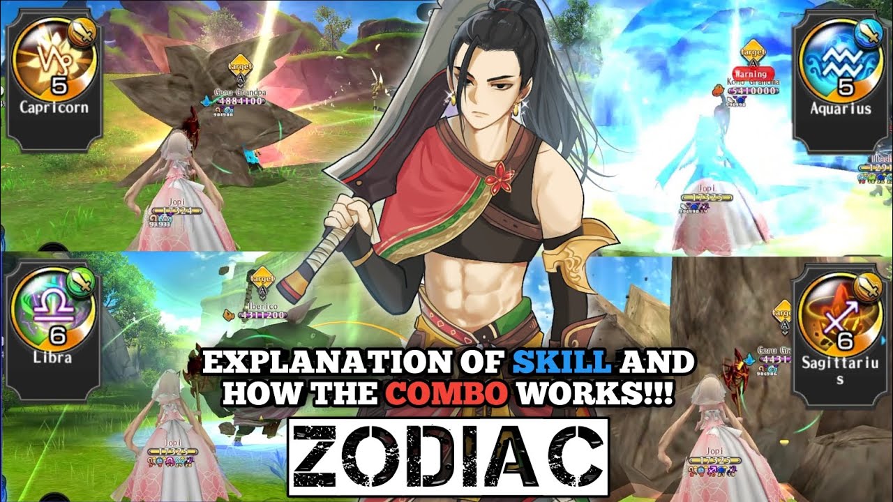 Zodiac Skill and Combo Job Explanation - Alchemia Story