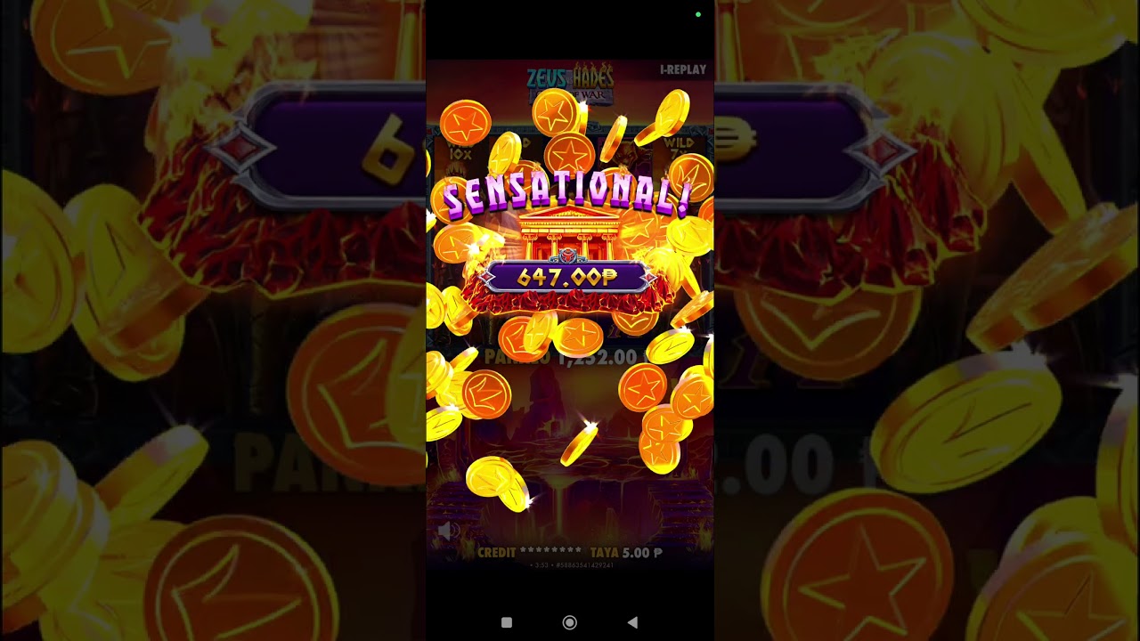 🎰Big Win 5 Php Buy Free Spin Zeus Vs Hades #bigwinslots #freespins #casinovibes #slotaddict