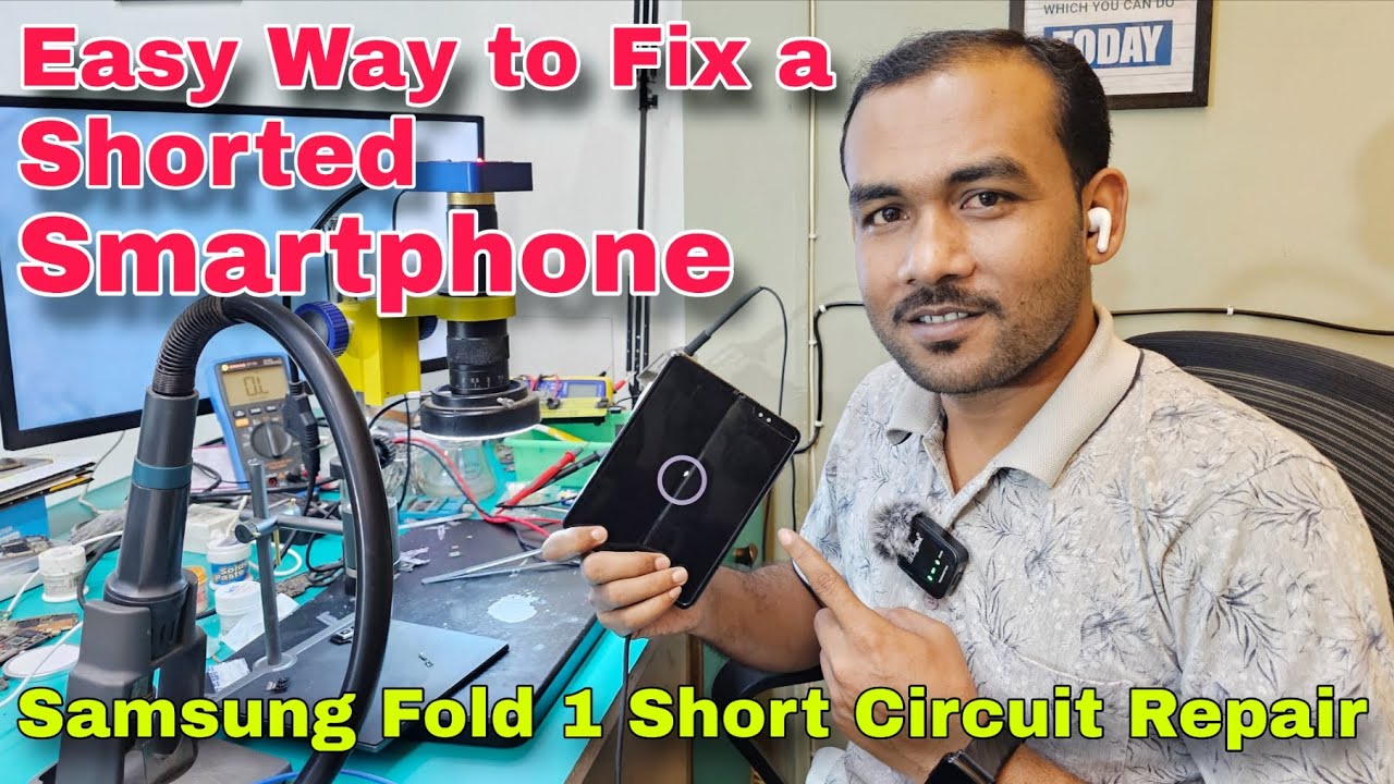 Easy Way to Fix a Shorted Smartphone 