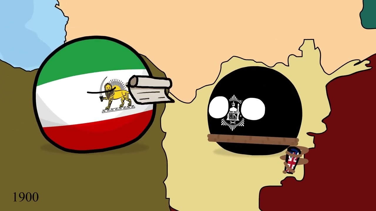 Countryballs - History of Afghanistan