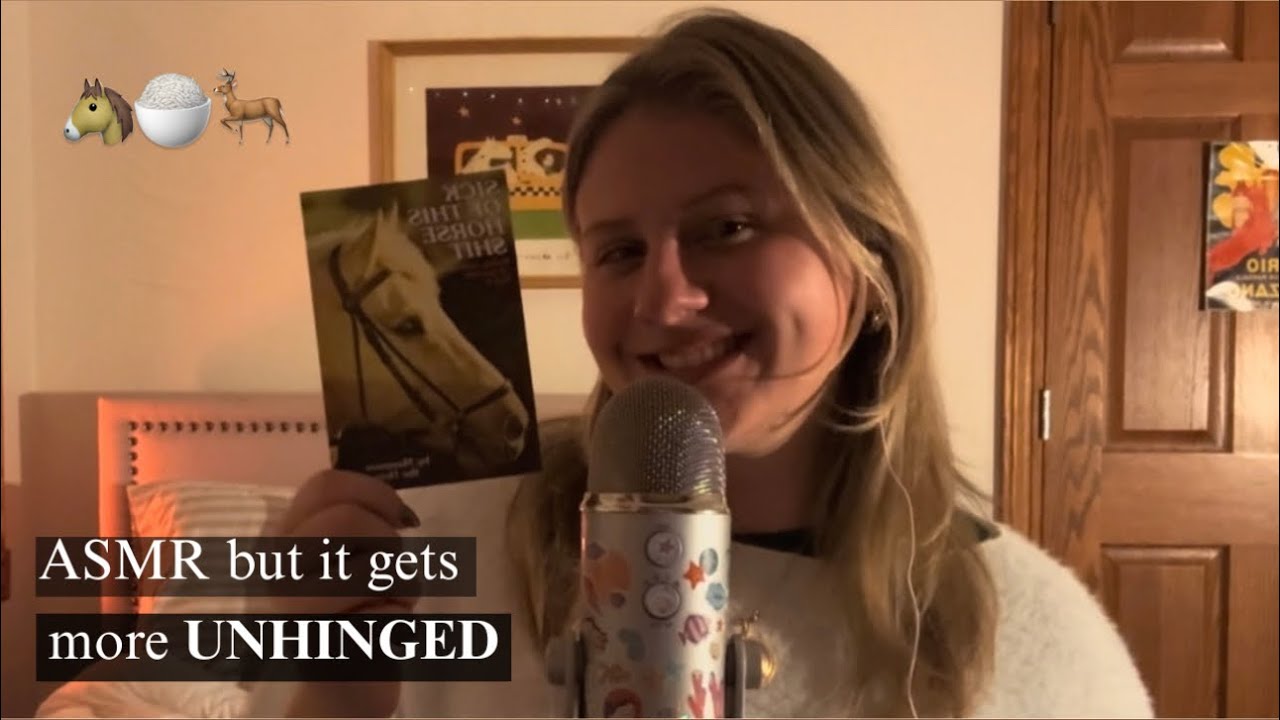 ASMR except the objects get more & more unhinged! (sounds for sleep, tapping, scratching, cutting)