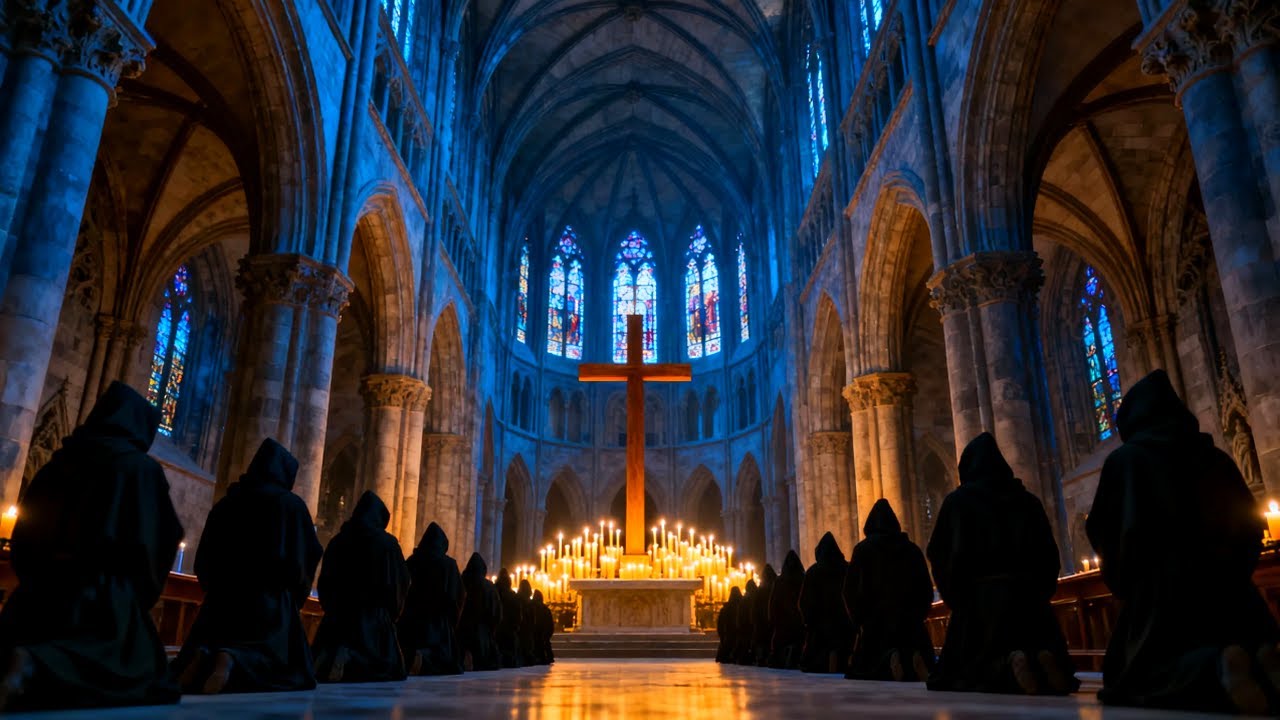 Gregorian Chant for Deep Healing Sleep & Sacred Prayer | Holy Voices of Tranquility