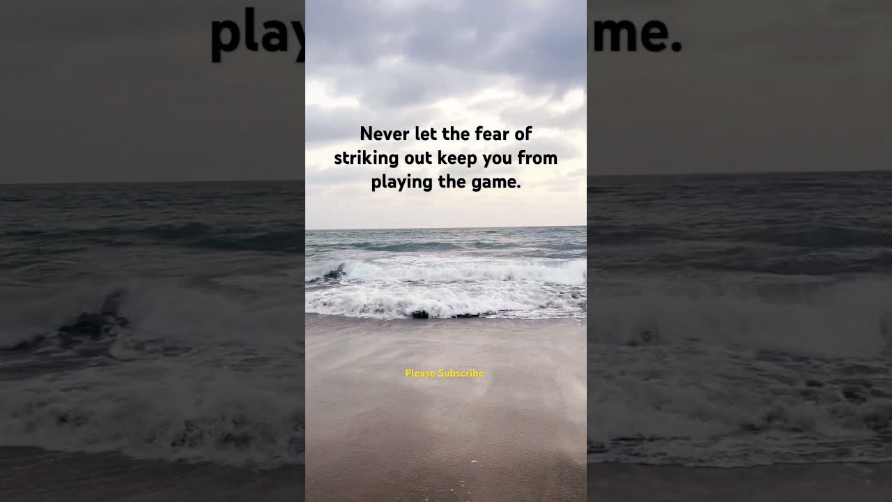Fear 👎 #fear #fearless #mindset #success