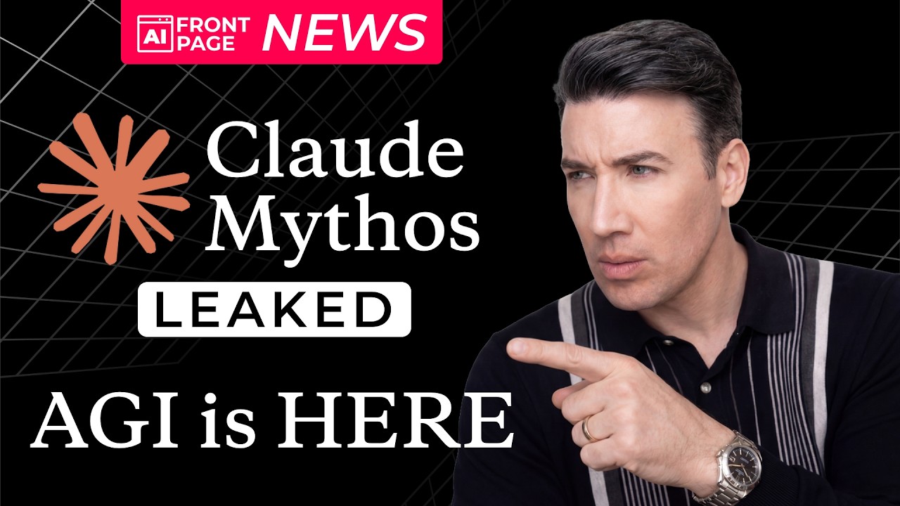 Jensen Huang Says AGI Is HERE, Anthropic's Claude Mythos LEAKED, Elon Musk's Terafab | Huge AI News
