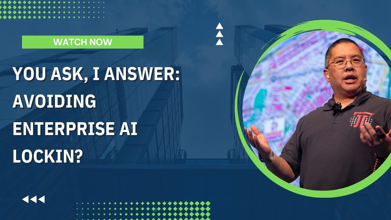 You Ask, I Answer: Avoiding Enterprise AI Lockin?
