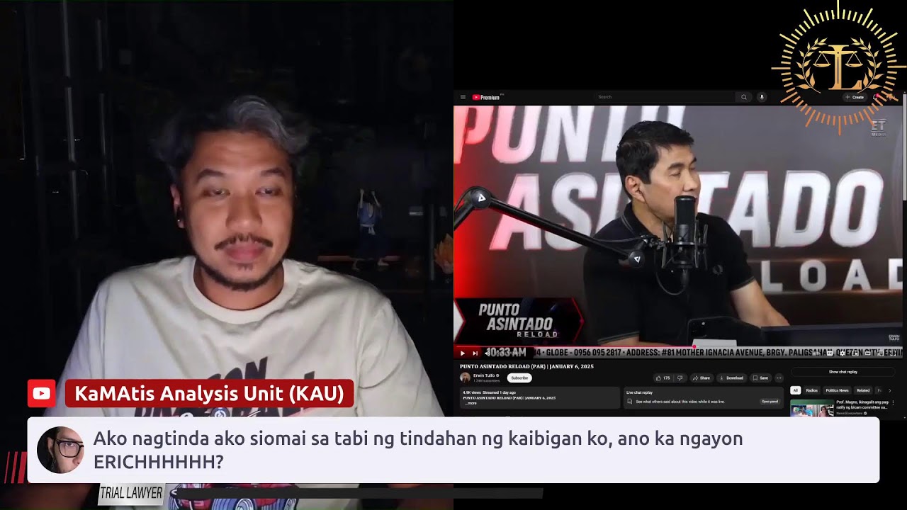 ERICH SYLVESTER TULFO, SALUDO KAMI SA KAPAL NG MUKHA MO! feat ERWIN TULFO