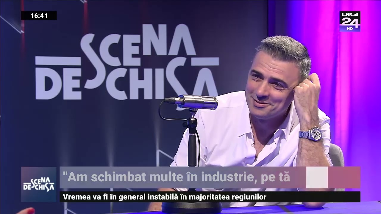 Scena deschisă cu Cornel Ilie: Mi-a plăcut să nu știe lumea chestii despre mine