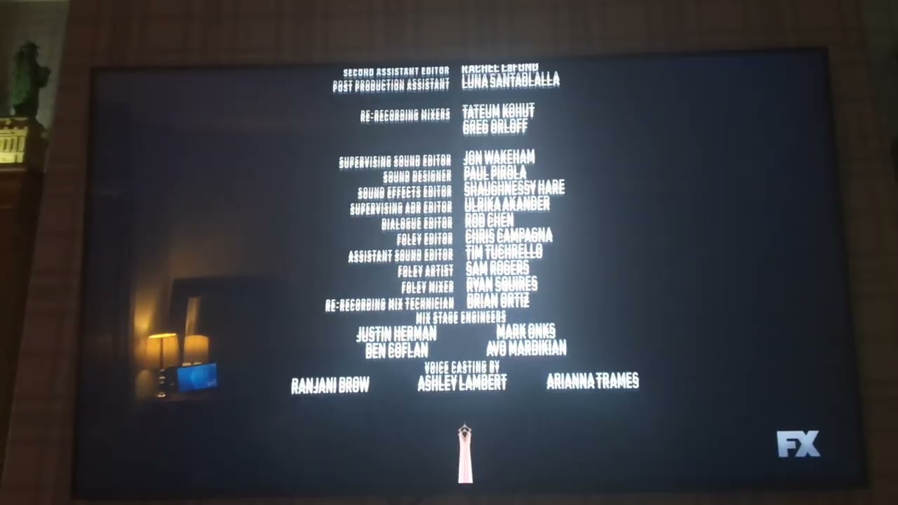 Anyone but you end credits fxx