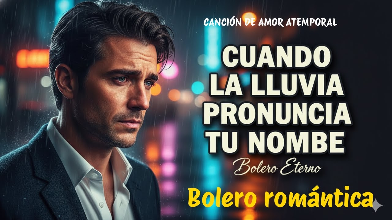 Cuando la Lluvia Pronuncia Tu Nombre (Bolero Romántico) | Bolero Eterno