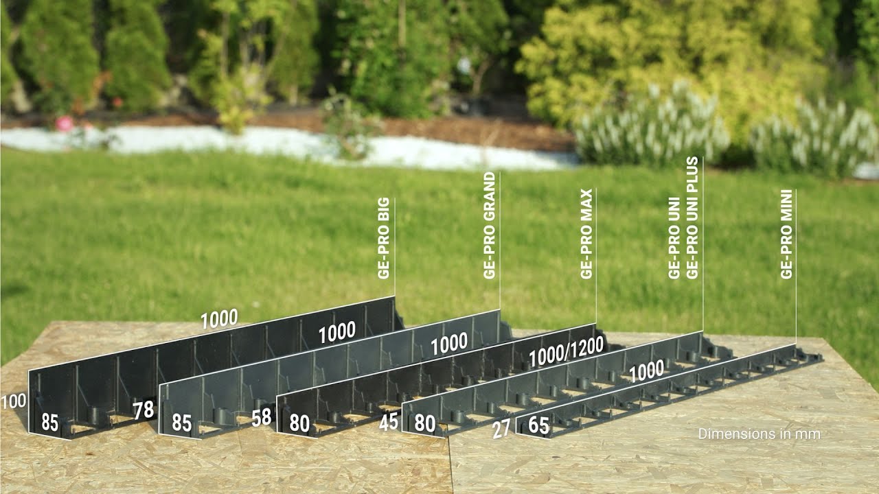 DIY, How to make a professional garden edge, lawn border with Garden Edge Pro