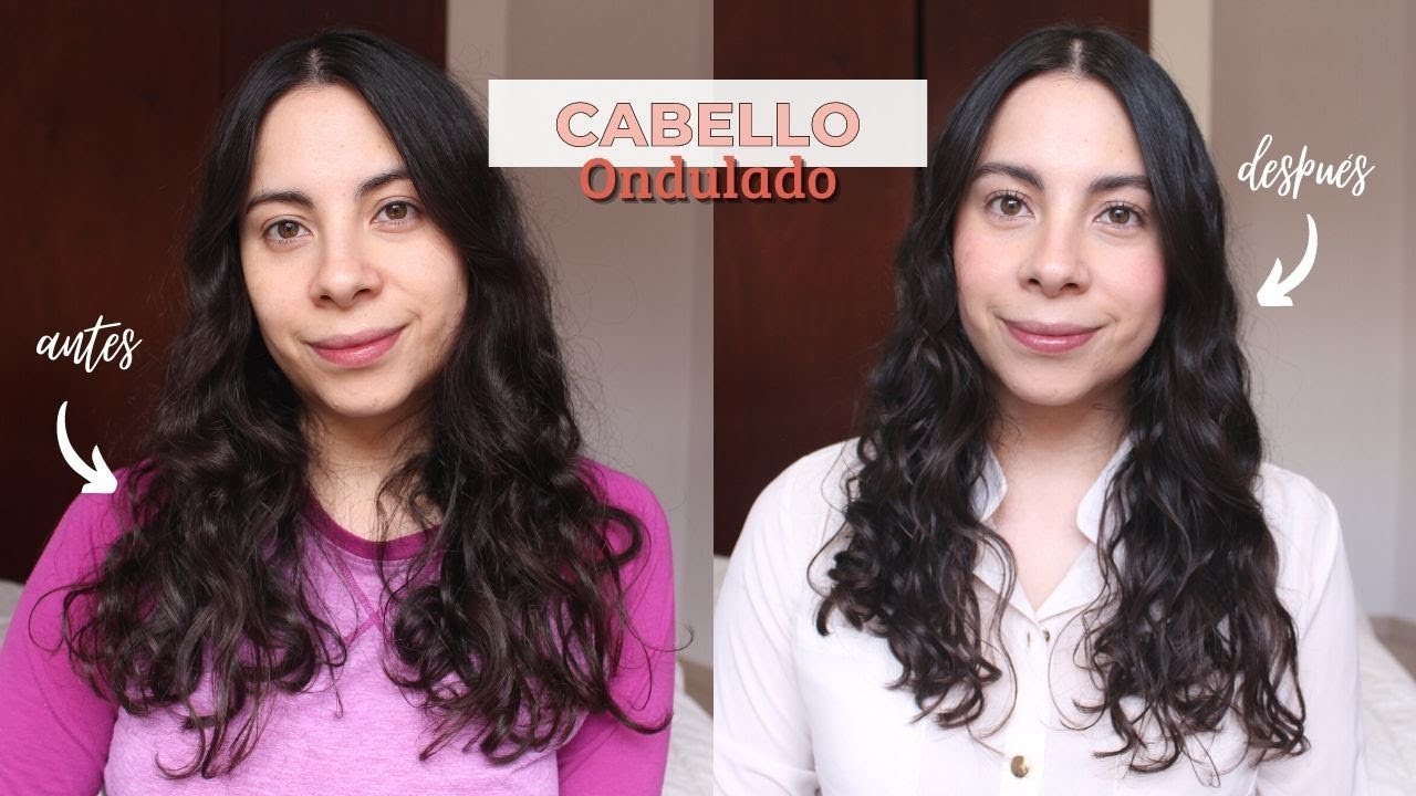 NI LACIO NI RIZADO...Como Estilizar Cabello Ondulado | MÉTODO CURLY