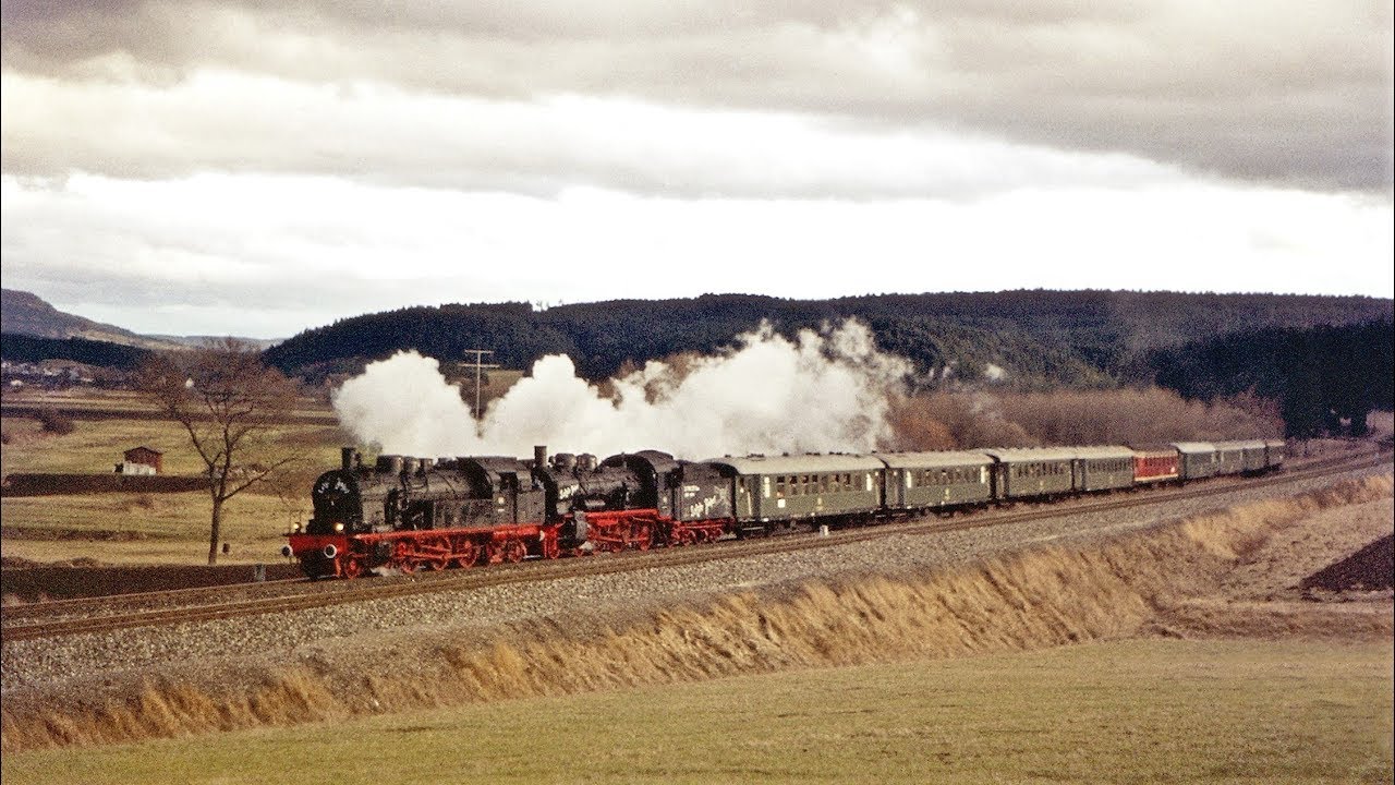 Dampf im Südwesten 1974 - Teil 11  Abschiedsfahrt T18 & P8