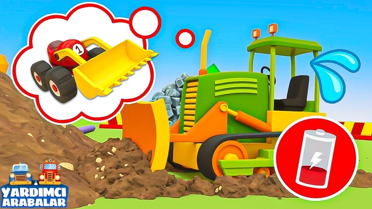Ekskavatör Gücü Geldi! 💪🚧Yardımcı Arabalar - ÖZEL Bölümler