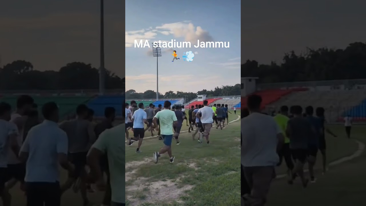 JKP CONSTABLE RUNNING ( MA STADIUM JAMMU.