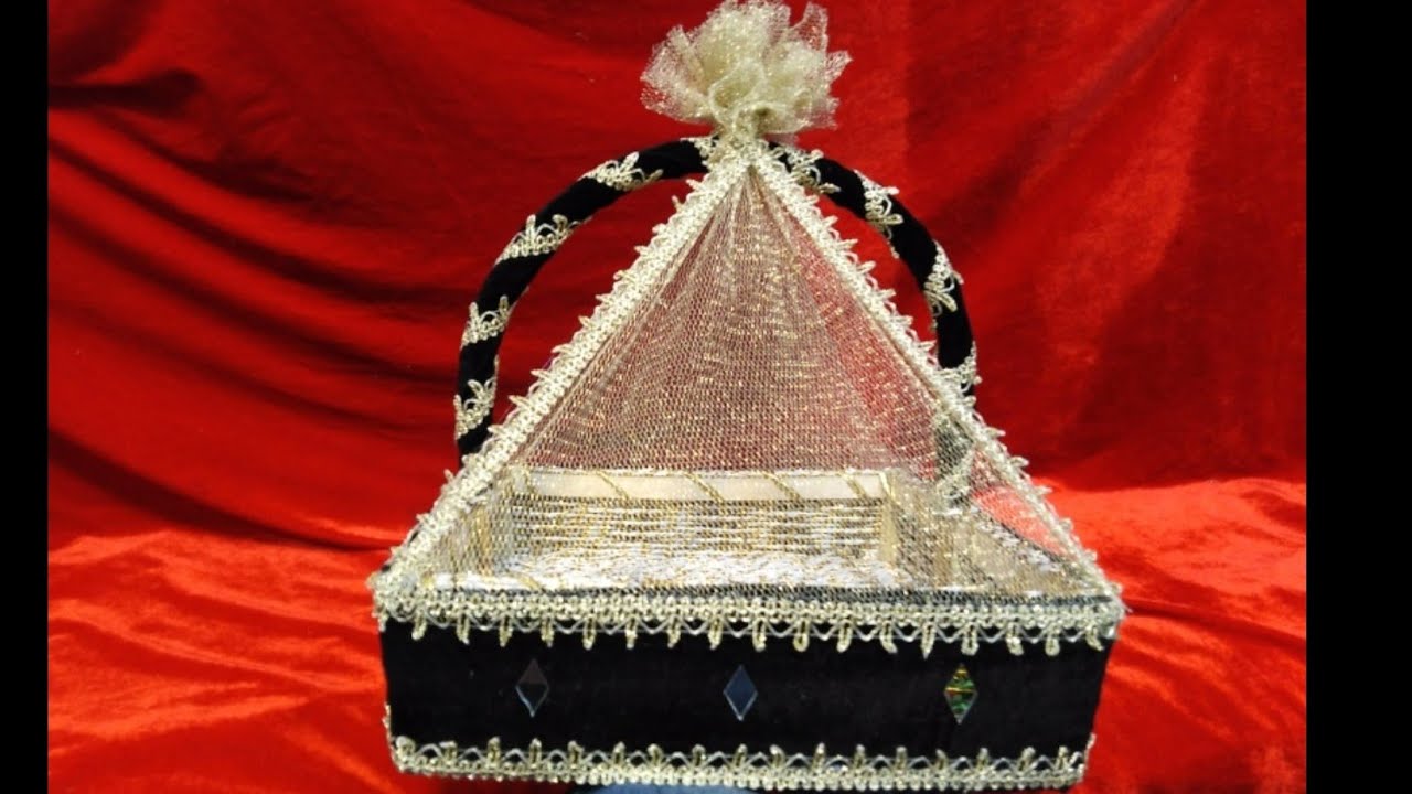 Basket decoration ideas wedding used jewelry box / wedding tray diy wedding basket decoration