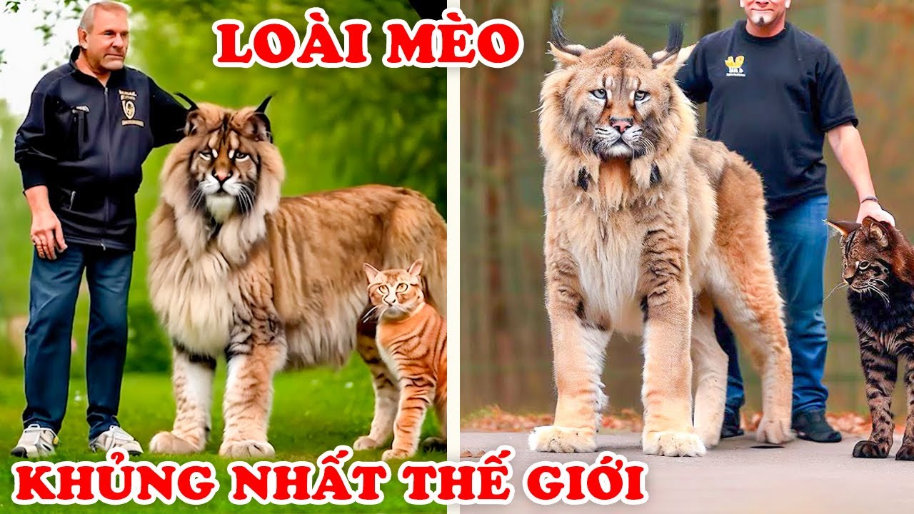 12 Giống M&egrave;o To Lớn Đẹp Nhất C&oacute; Gi&aacute; H&agrave;ng Tỷ Đồng