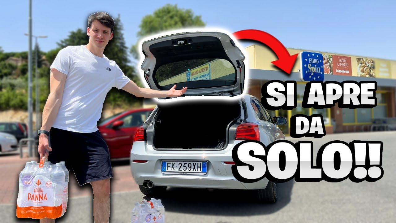 Ho fatto il BAGAGLIAIO AUTOMATICO alla BMW SERIE 1!!