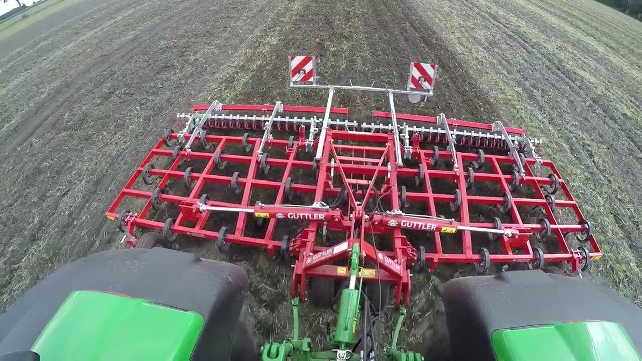 SuperMaxx Culti 60-5 Guttler : polyculteur dechaumeur cultivateur à dent vibrante DRP + rouleau BIO